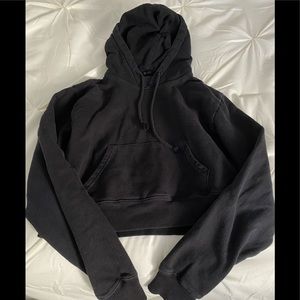 Brandy Melville cropped hoodie